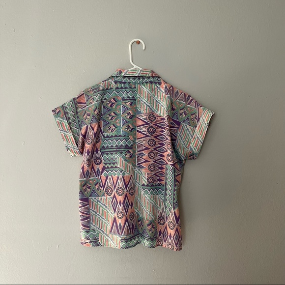 Vintage Aztec Geo Shirt - Picture 3 of 5